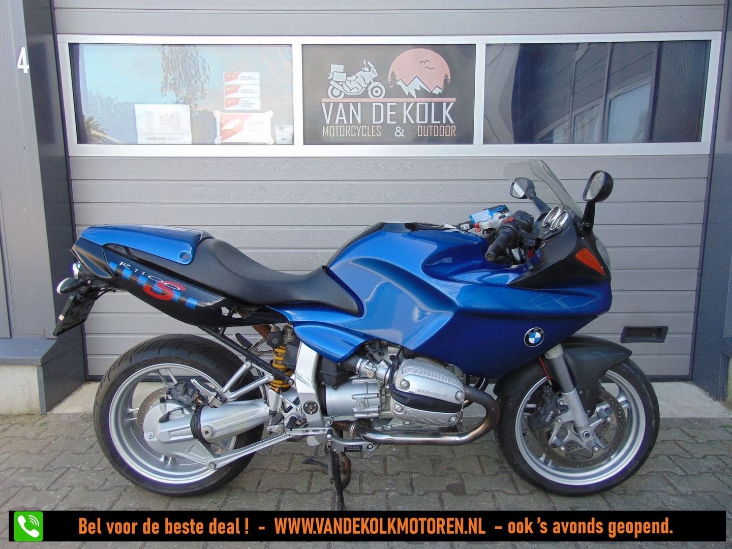 BMW R 1100 S (bj 2001) Mooie motor - scherpe prijs., Motoren, 2 cilinders, Bedrijf, Onbekend, Sport