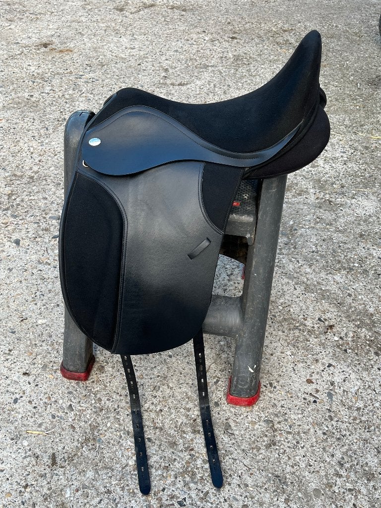 Thorowgood Dressage 17,5 inch, Dieren en Toebehoren, L (17.5 inch), Thorowgood, Verstelbaar kopijzer, Ophalen of Verzenden