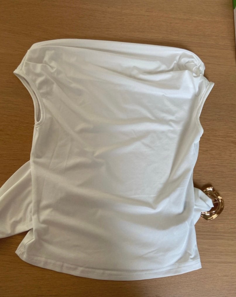 Top/ t-shirt, Kleding | Dames, Tops, Verzenden, Zo goed als nieuw, Maat 36 (S), Korte mouw