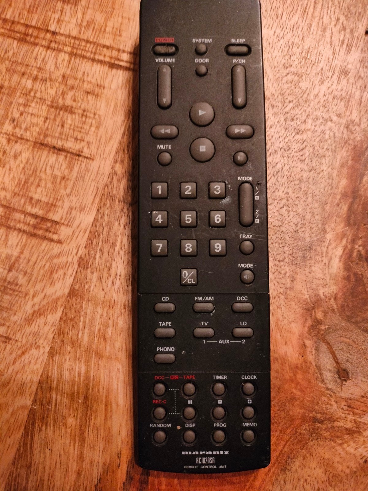 Marantz RC1020SR Afstandsbediening, Ophalen of Verzenden, Gebruikt, Origineel, Receiver of Versterker