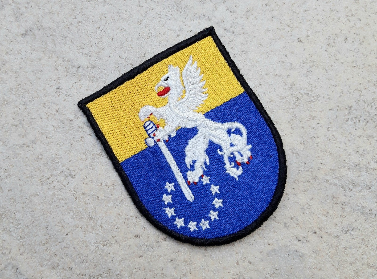 Mouwembleem 41ste Lichte Brigade, Verzenden, Landmacht, Nederland, Embleem of Badge
