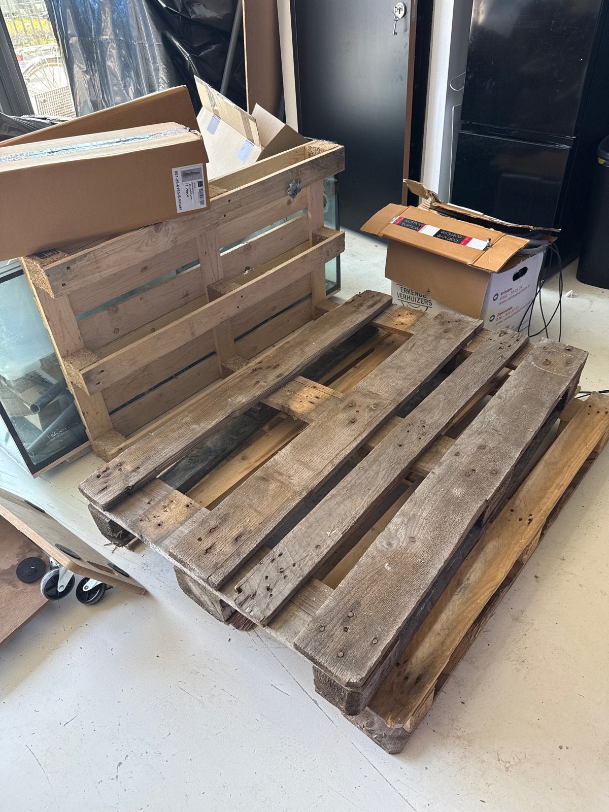7x Pallets gratis af te halen, Ophalen, Gebruikt, 100 cm of meer, 60 cm of meer