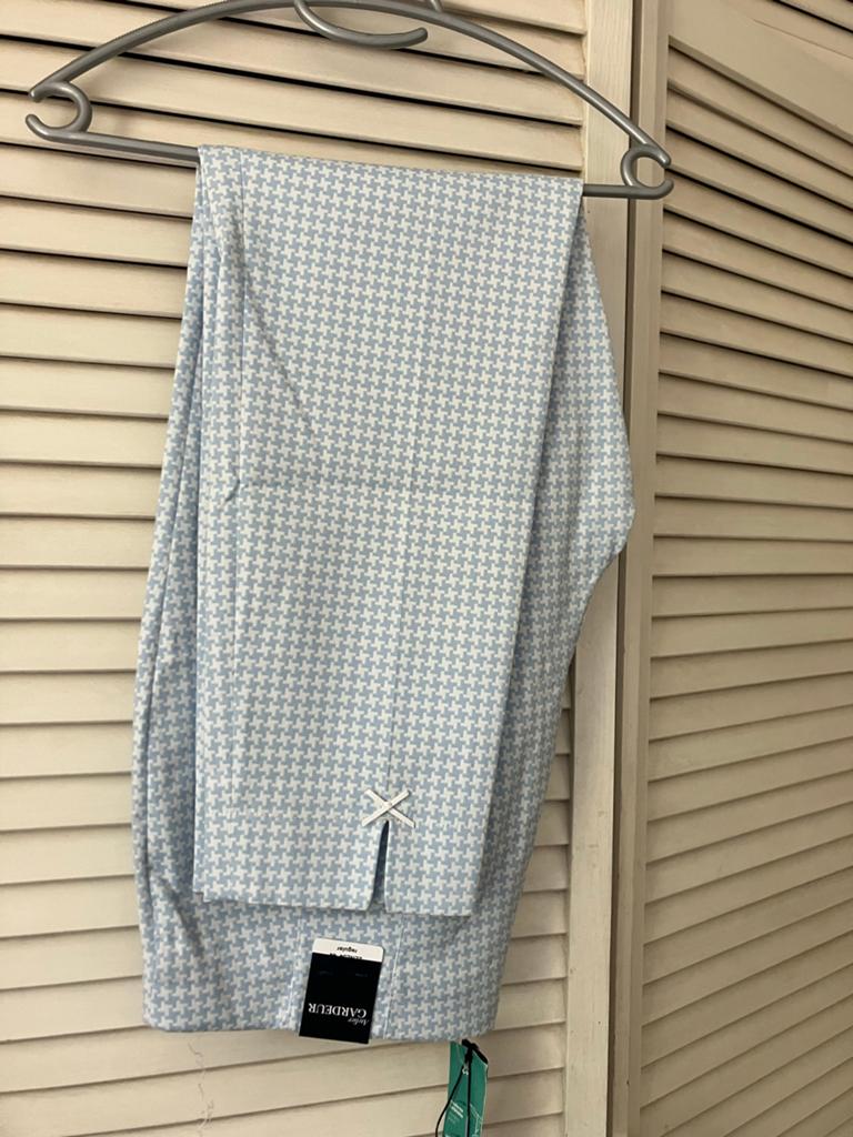 Nieuwe Gardeur lichtblauwe ruit broek, Kleding | Dames, Blauw, Maat 42/44 (L), Nieuw, Ophalen of Verzenden