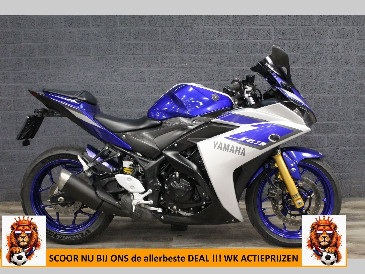 YAMAHA YZF R3 ABS (bj 2016) 24,410 km A2 Geschikt, Motoren, 2 cilinders, 321 cc, Bedrijf, Onbekend