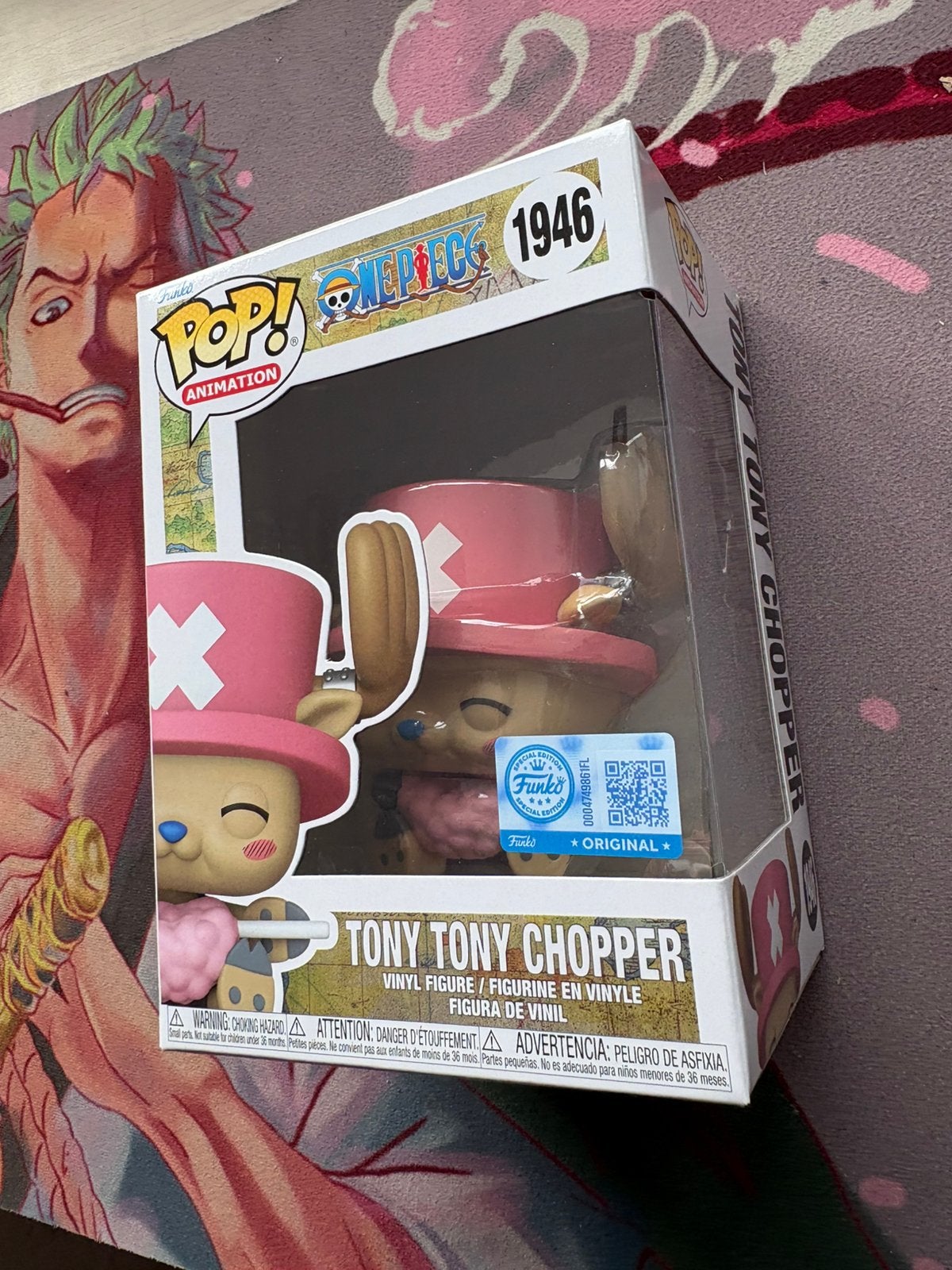 Funko Pop! Tony Tony Chopper #1946 one piece Exclusive, Ophalen of Verzenden, Zo goed als nieuw
