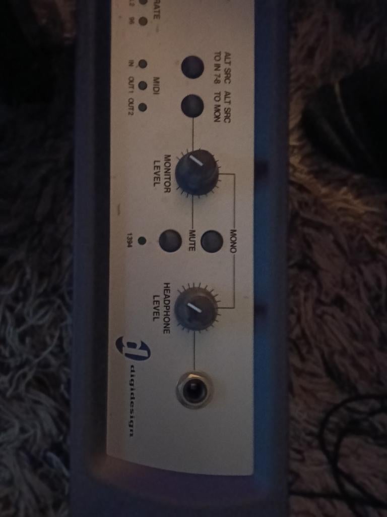 Digidesign Digi 002 Rack Audio Interface, Ophalen, Gebruikt, 5 tot 10 kanalen, Microfooningang