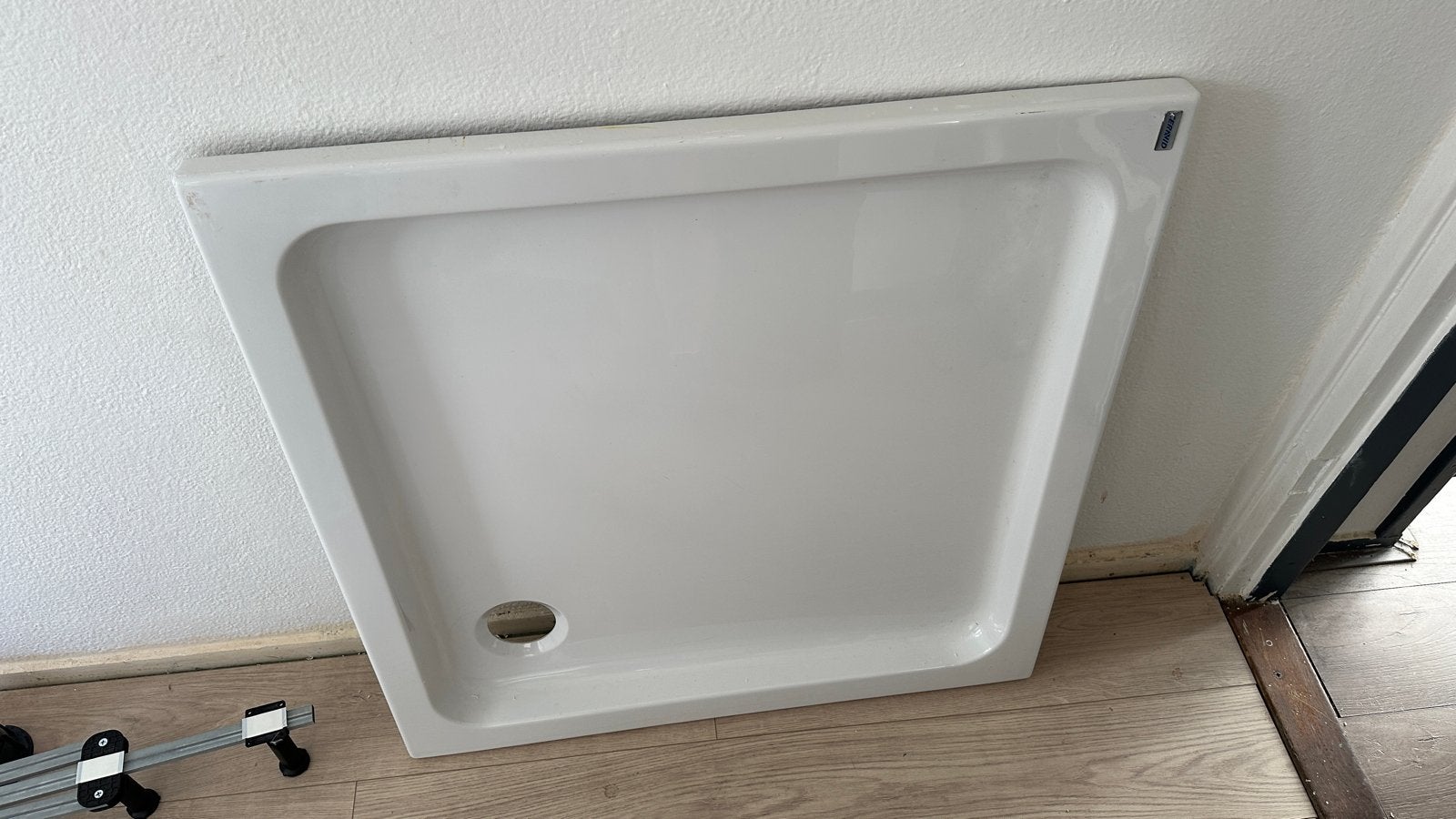 Witte douchebak (los) CERAVID 90x90, Ophalen, Zo goed als nieuw, Douche