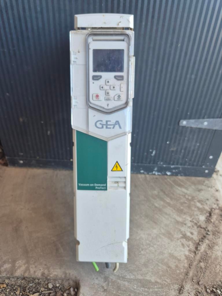 GEA vacuümpomp met frequentieregelaar
