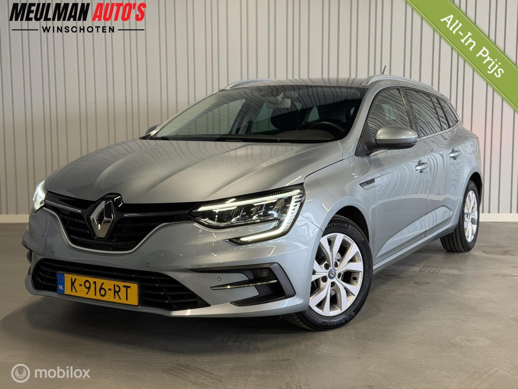 Renault Megane Estate 1.6 E-Tech Plug-In Hybrid 160 Business, Auto's, 77 km/l, Gebruikt, 4 cilinders, 91 pk