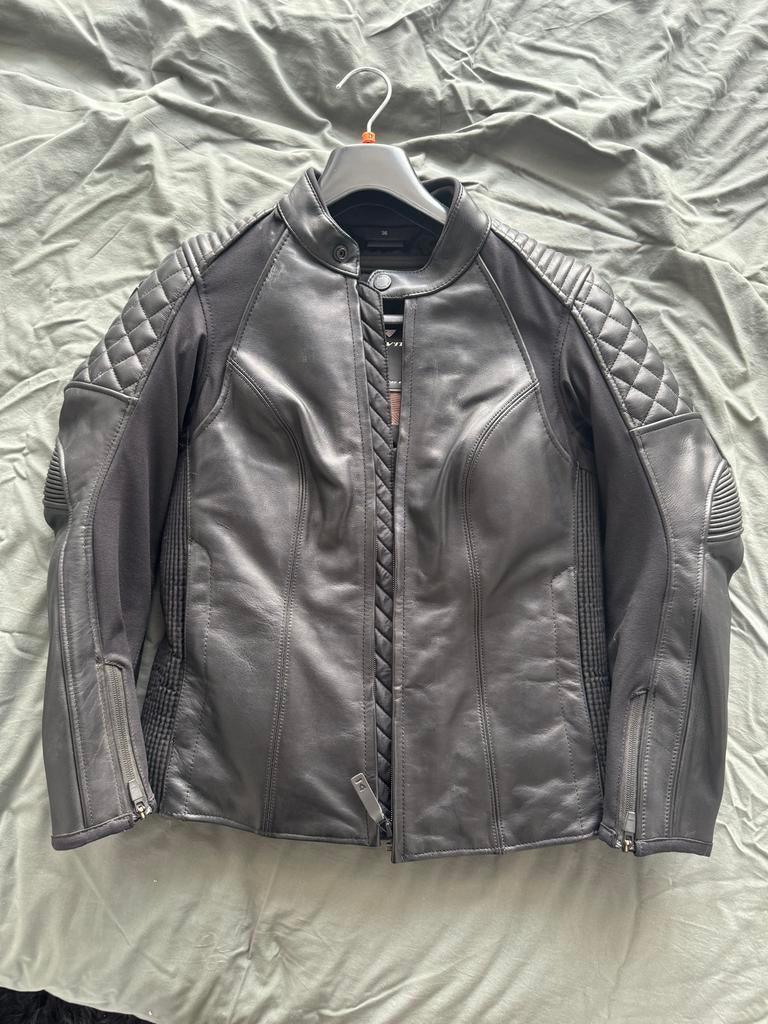 Rev'it Dames Motorjas Leer Maat 36, Motoren, Kleding | Motorkleding, Ophalen of Verzenden, Tweedehands, Dames, Jas | leer