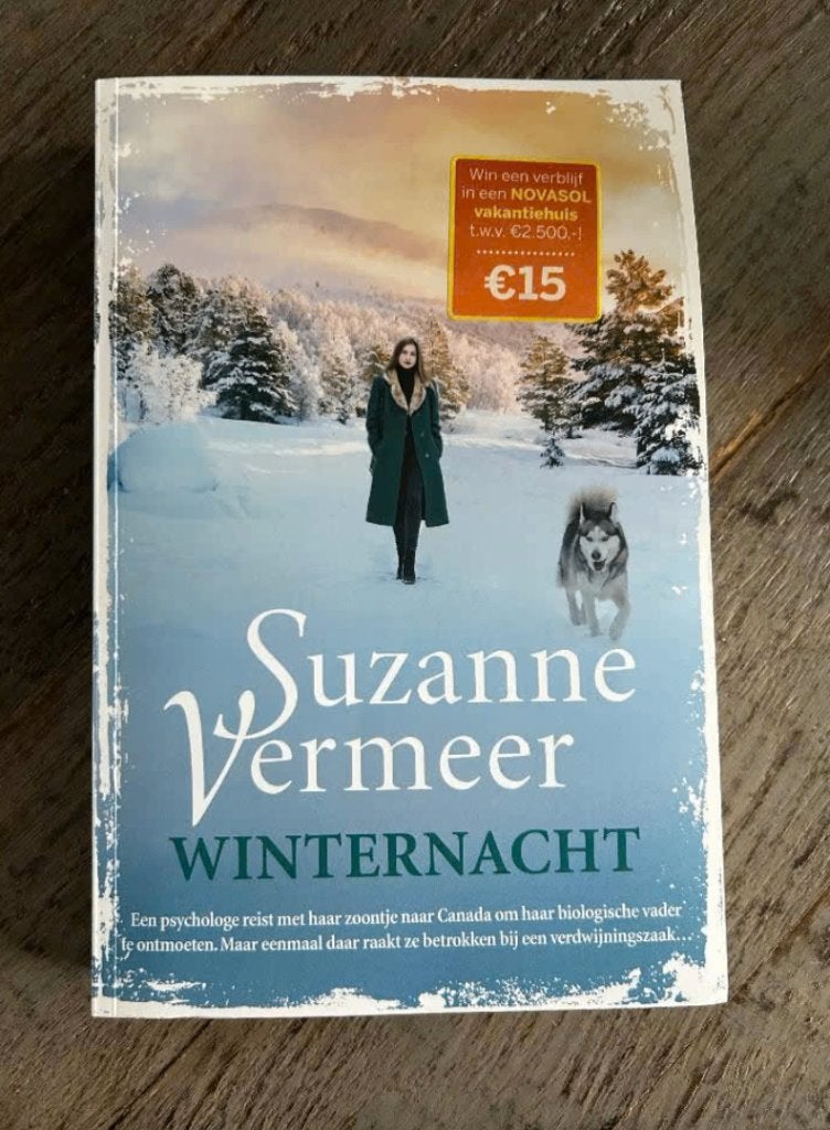 Boek; Winternacht, Suzanne Vermeer, Ophalen of Verzenden, Zo goed als nieuw