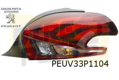 Peugeot 208 achterlicht Rechts  Origineel! 9825601180, Auto-onderdelen, Verlichting, -, -, Nieuw, Ophalen of Verzenden