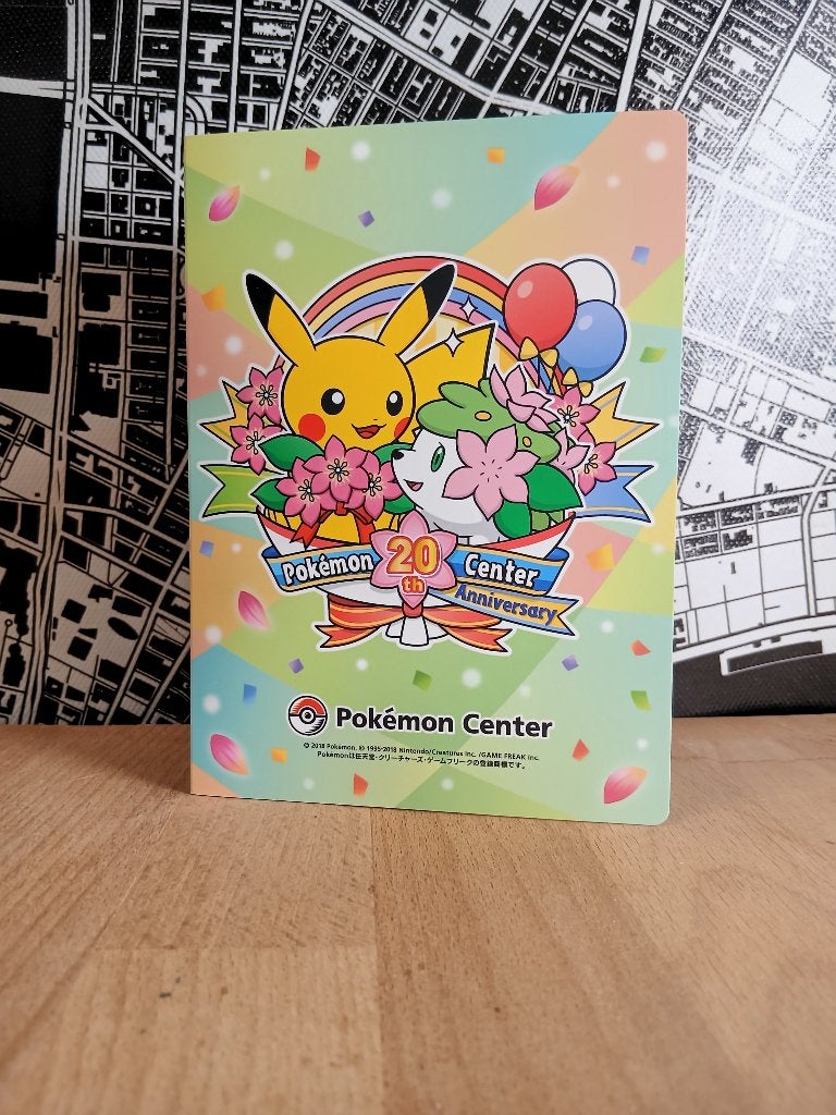 Pokémon Center 20th Anniversary Clear File Promo Kaarten, Ophalen of Verzenden, Nieuw, Meerdere kaarten