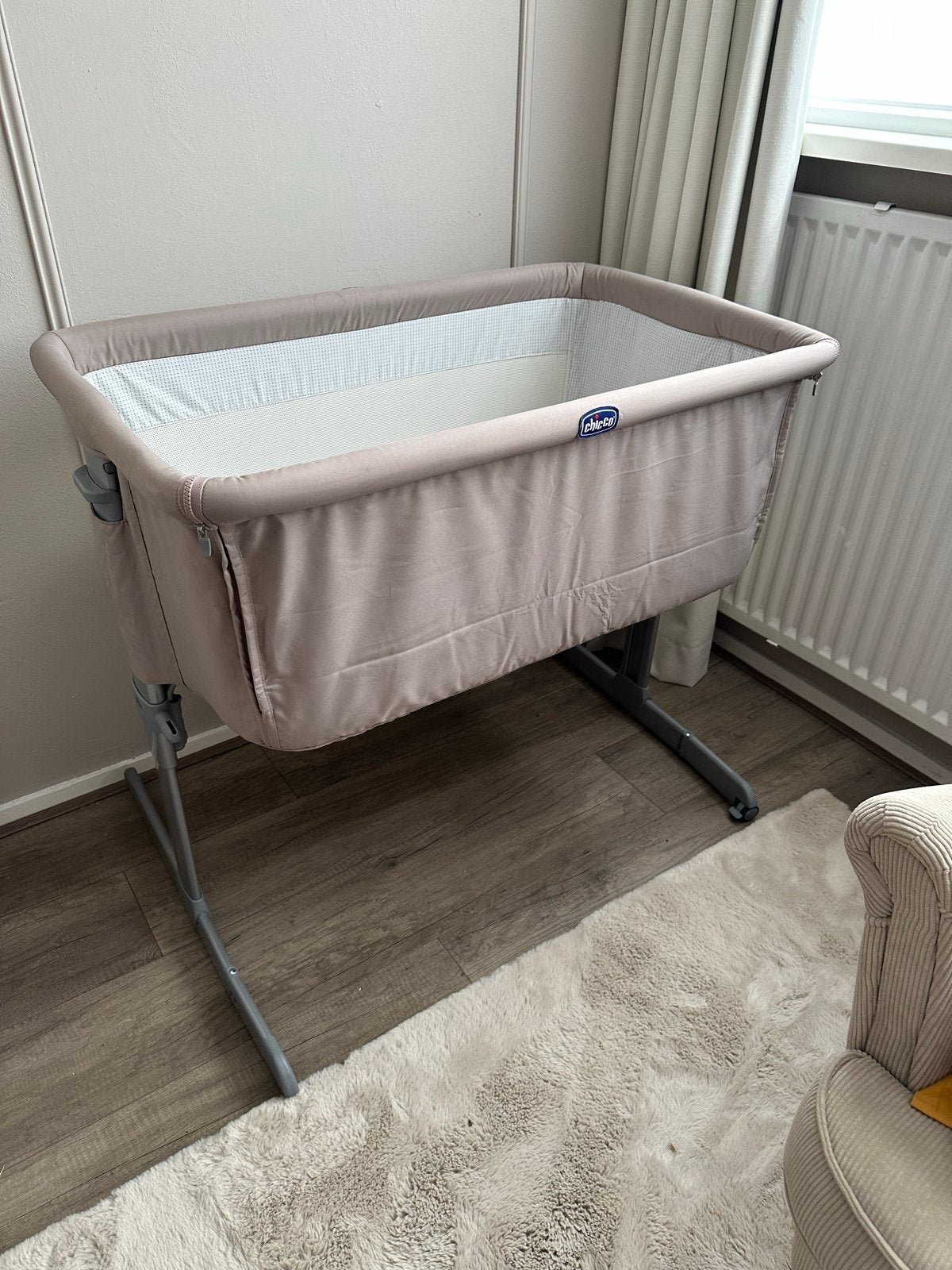 Chicco Next2Me Cosleeper - Zijbedje met matras, Ophalen, Zo goed als nieuw, Wieg