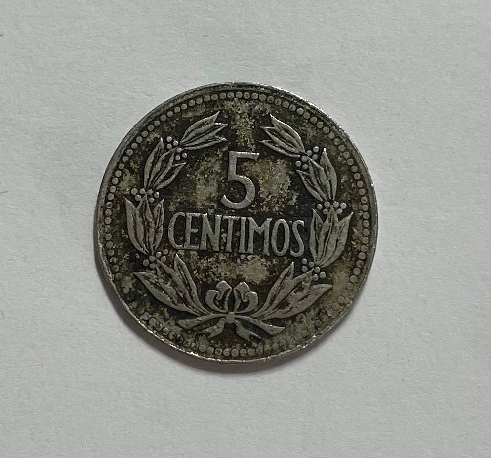 5 centimos Venezuela 1964, Ophalen of Verzenden, Zuid-Amerika