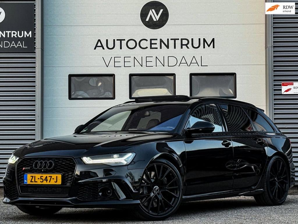 Audi RS6 Avant 4.0 V8 TFSI Quattro 560 PK MILLTEK PANO/TREKH, Auto's, Automaat, Gebruikt, Geïmporteerd, 561 pk