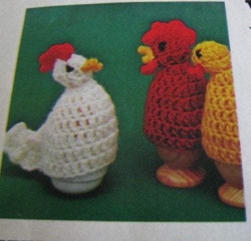 Haakpatroon  Kip en Haan op je ei   nr 9532, Hobby en Vrije tijd, Breien en Haken, Verzenden, Nieuw, Haken, Patroon of Boek