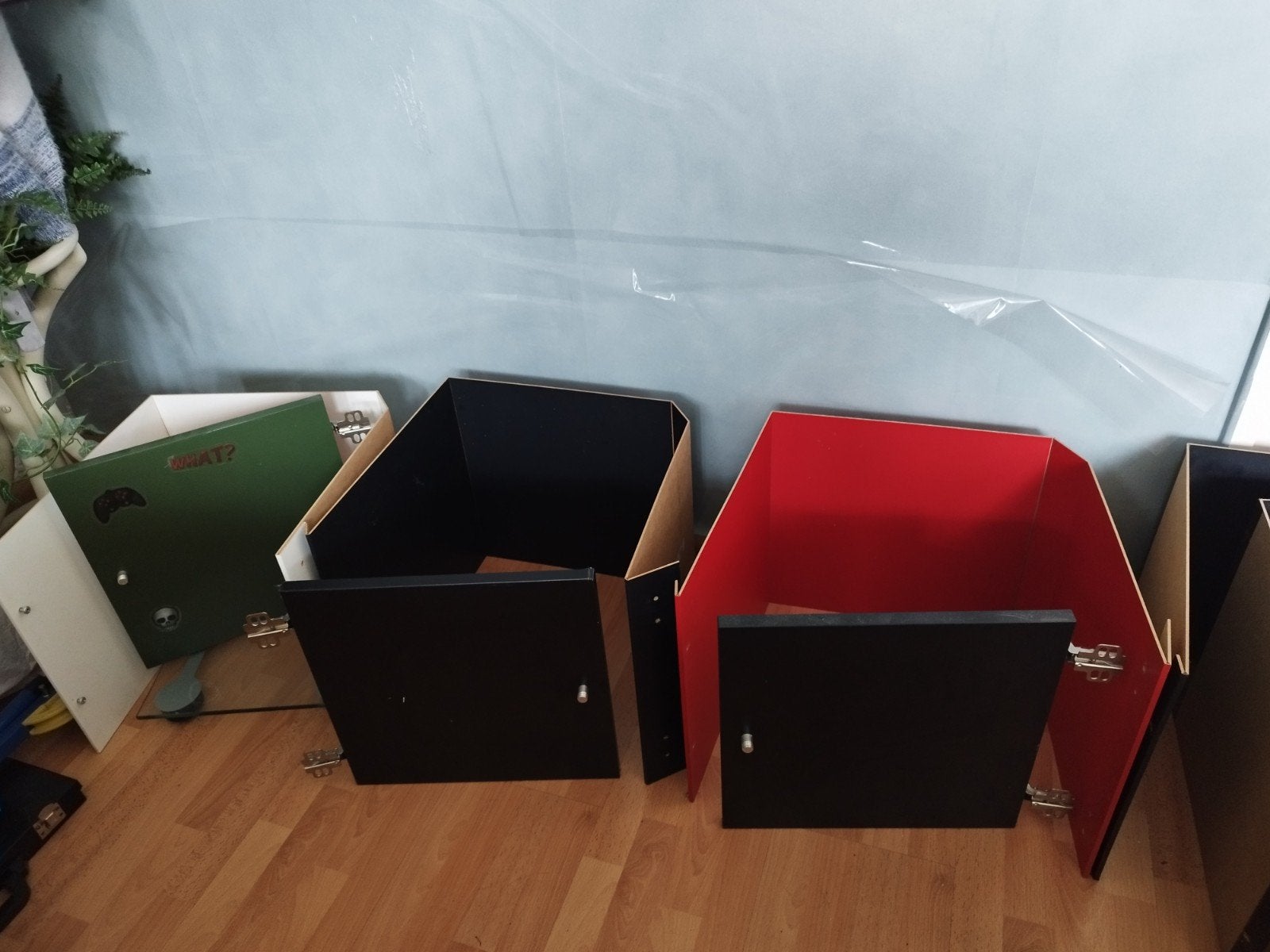 Ikea expedit kallax deurtjes 10x, Huis en Inrichting, Ophalen, Minder dan 50 cm, Gebruikt, Minder dan 100 cm