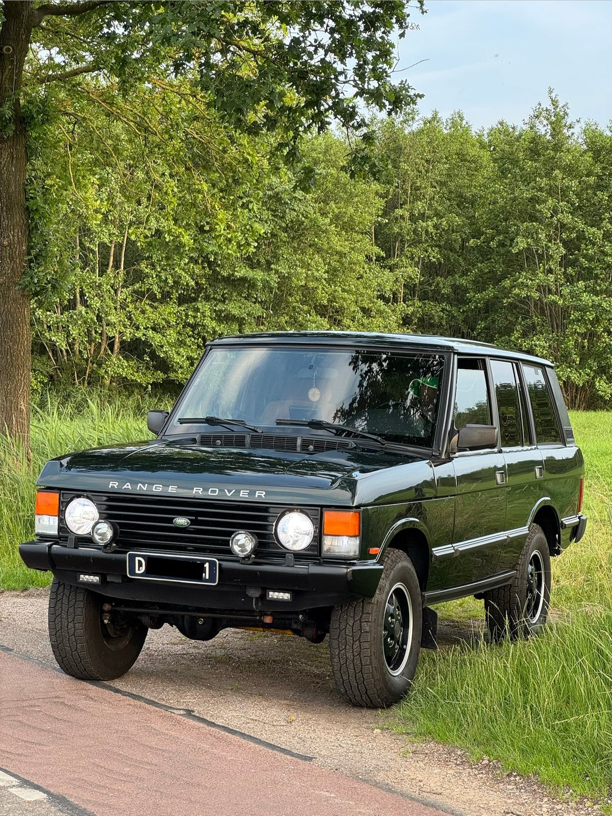 Range Rover Classic 4.2 Benzine/LPG, Auto's, Oldtimers, Automaat, Stof, Land Rover, 4200 cc