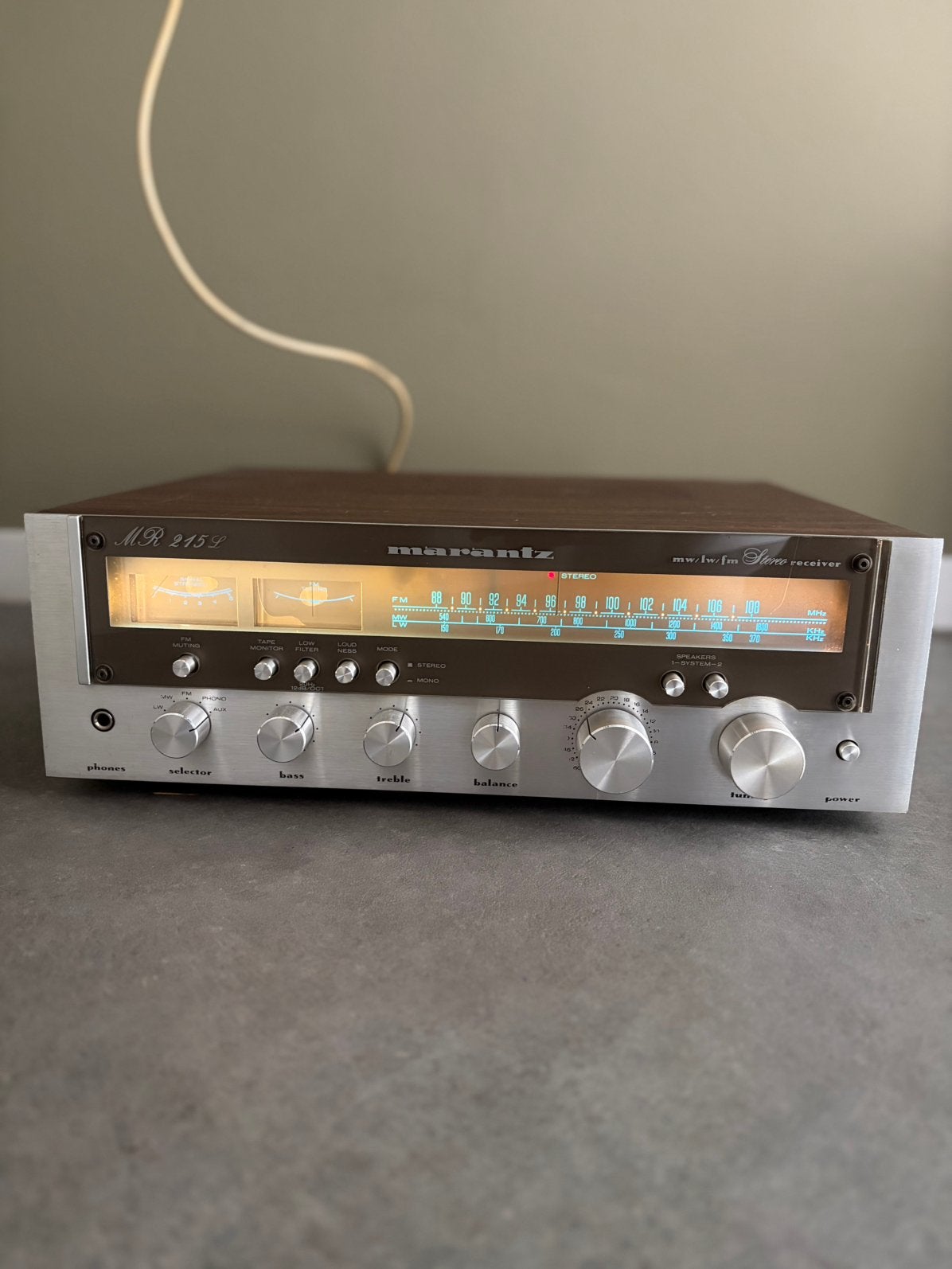 Marantz MR215L Reciever, Audio, Tv en Foto, Versterkers en Receivers, Marantz, Gebruikt, Ophalen of Verzenden, Minder dan 60 watt