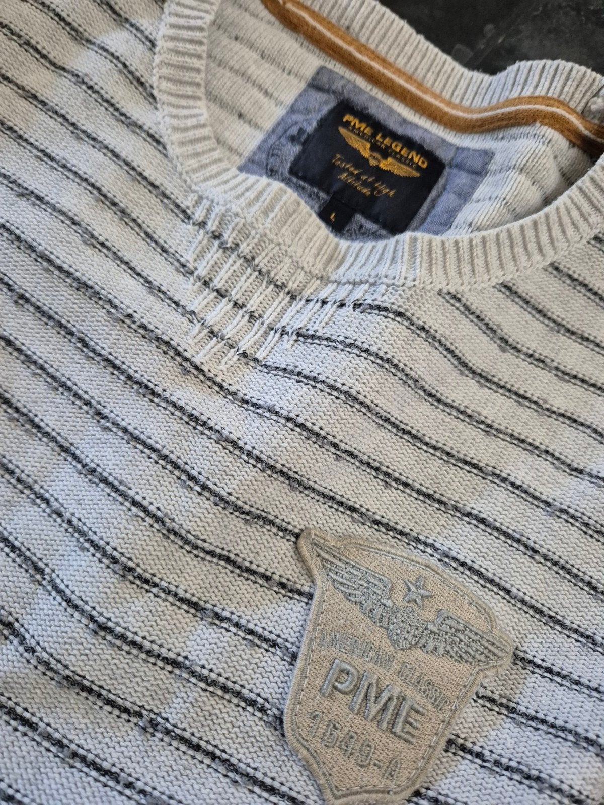 Pme Legend Pall Mall trui Tussentrui maat L, Kleding | Heren, Truien en Vesten, Maat 52/54 (L), ., Beige, Ophalen of Verzenden