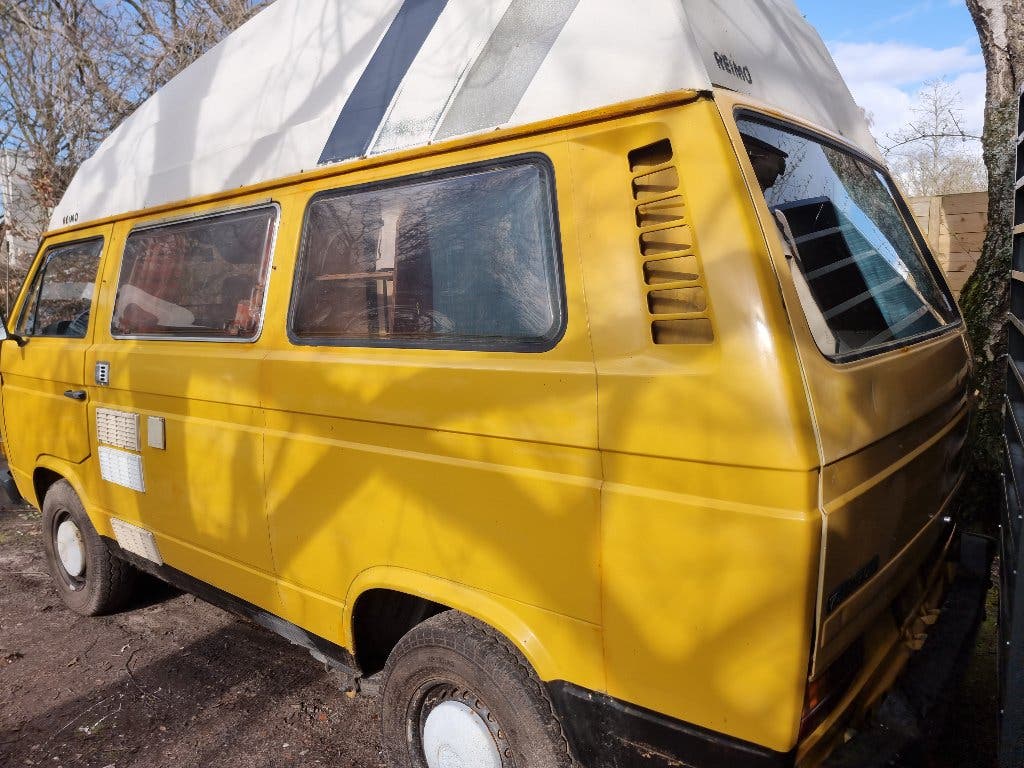 Wegenbelastingvrije volkswagen t3 bus camper, foto 2