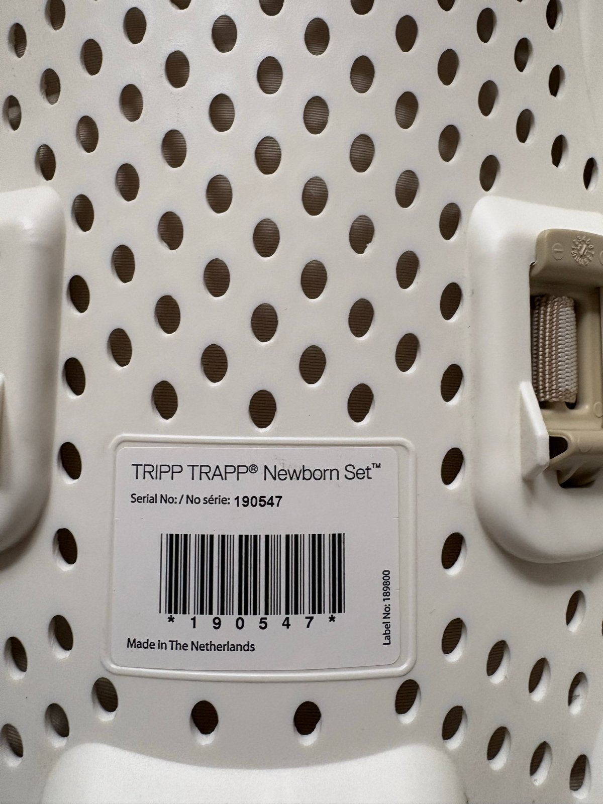 Stokke Tripp Trapp Newborn Set, Ophalen of Verzenden, Gebruikt, Overige typen, Gordel(s)