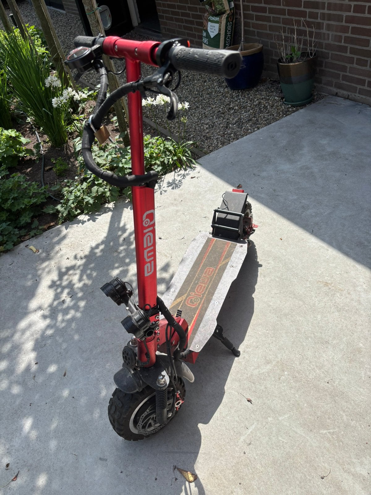 Snelle krachtige step zeer snel, Ophalen, Gebruikt, Elektrische step (E-scooter)