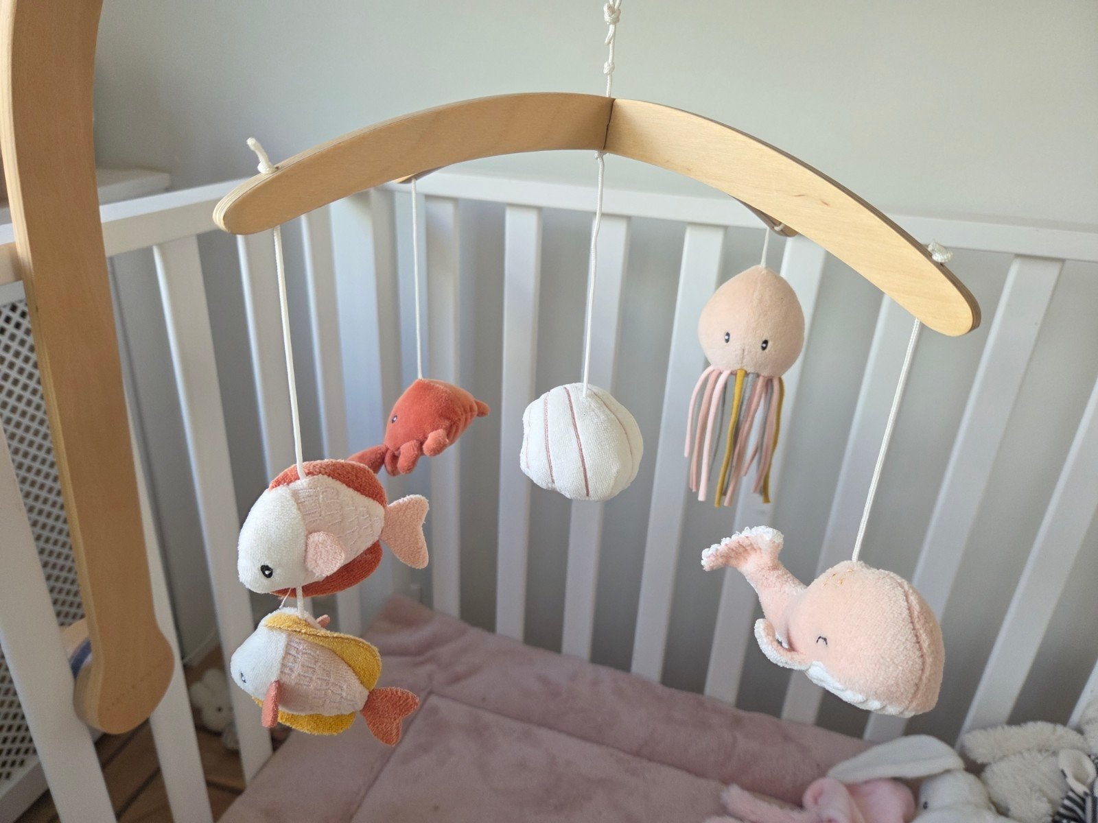 Little Dutch Muziekmobiel Ocean Pink, Ophalen of Verzenden, Zo goed als nieuw, Mobiel, Met geluid