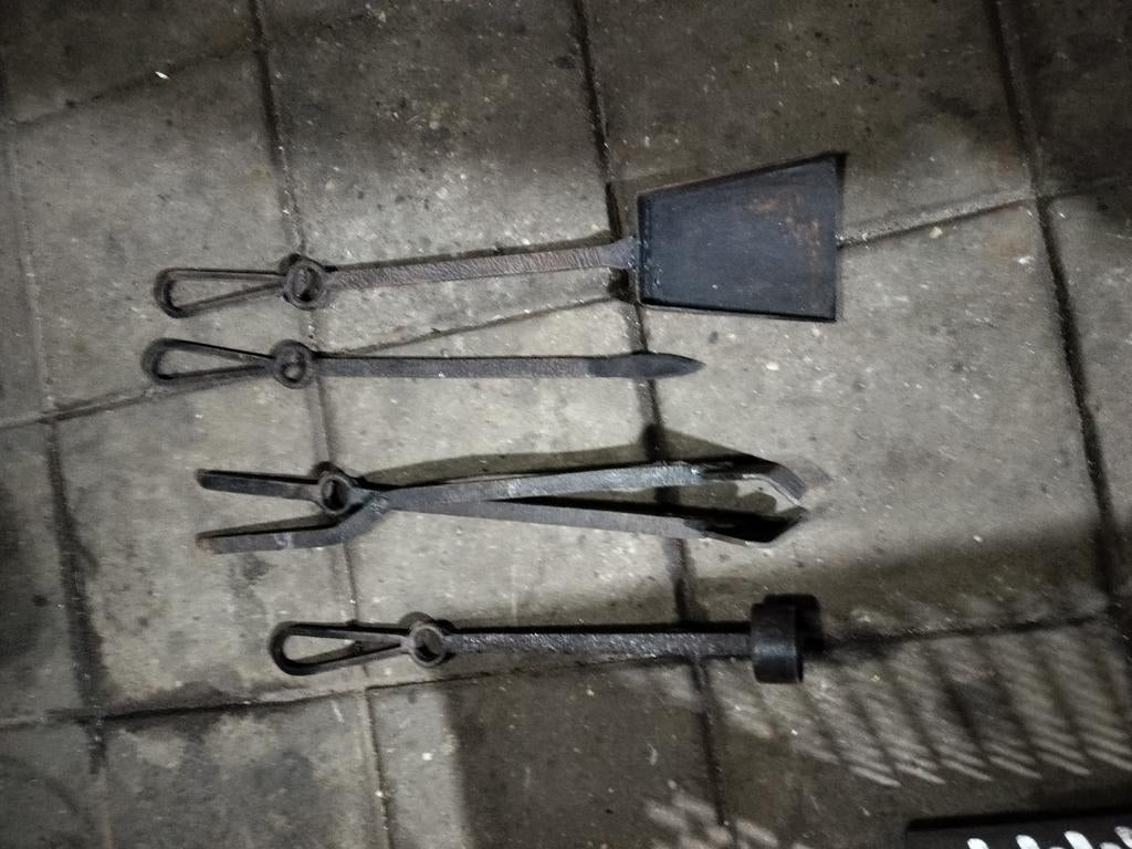 Openhaard gereedschap, Antiek en Kunst, Antiek | Gereedschap en Instrumenten, Ophalen of Verzenden
