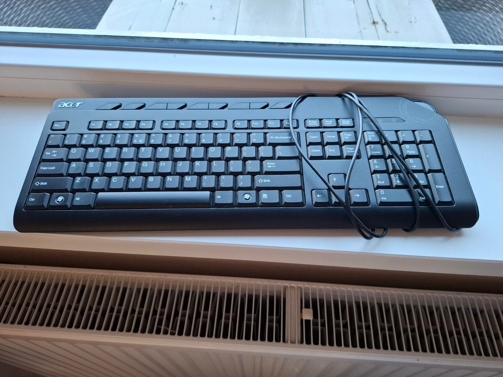 Acer bedraad toetsenbord - QWERTY, Ophalen, Qwerty, Numeriek gedeelte, Gebruikt