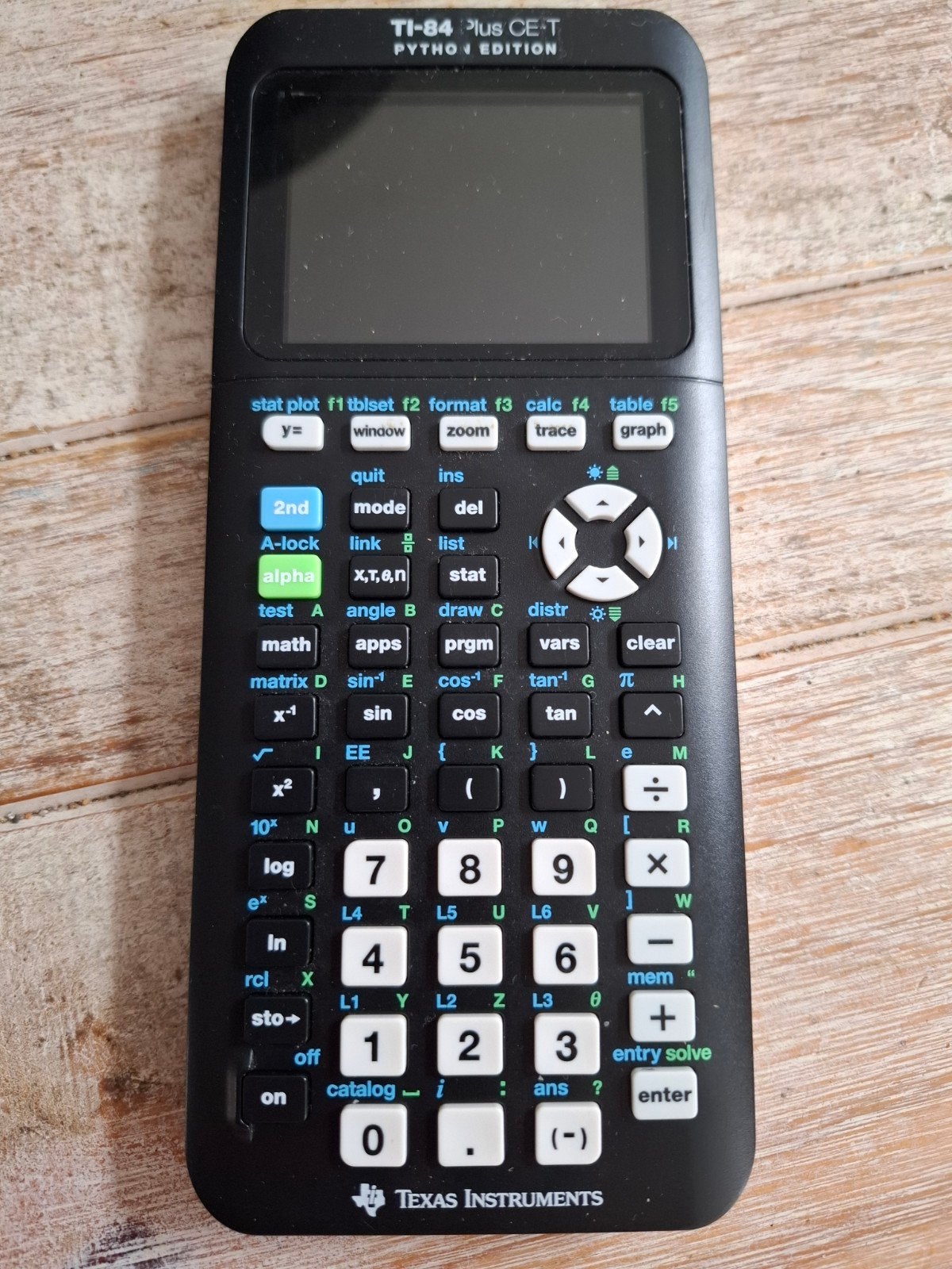 Rekenmachine TI-84 plus PYTHON EDITION, Diversen, Rekenmachines, Ophalen, Zo goed als nieuw