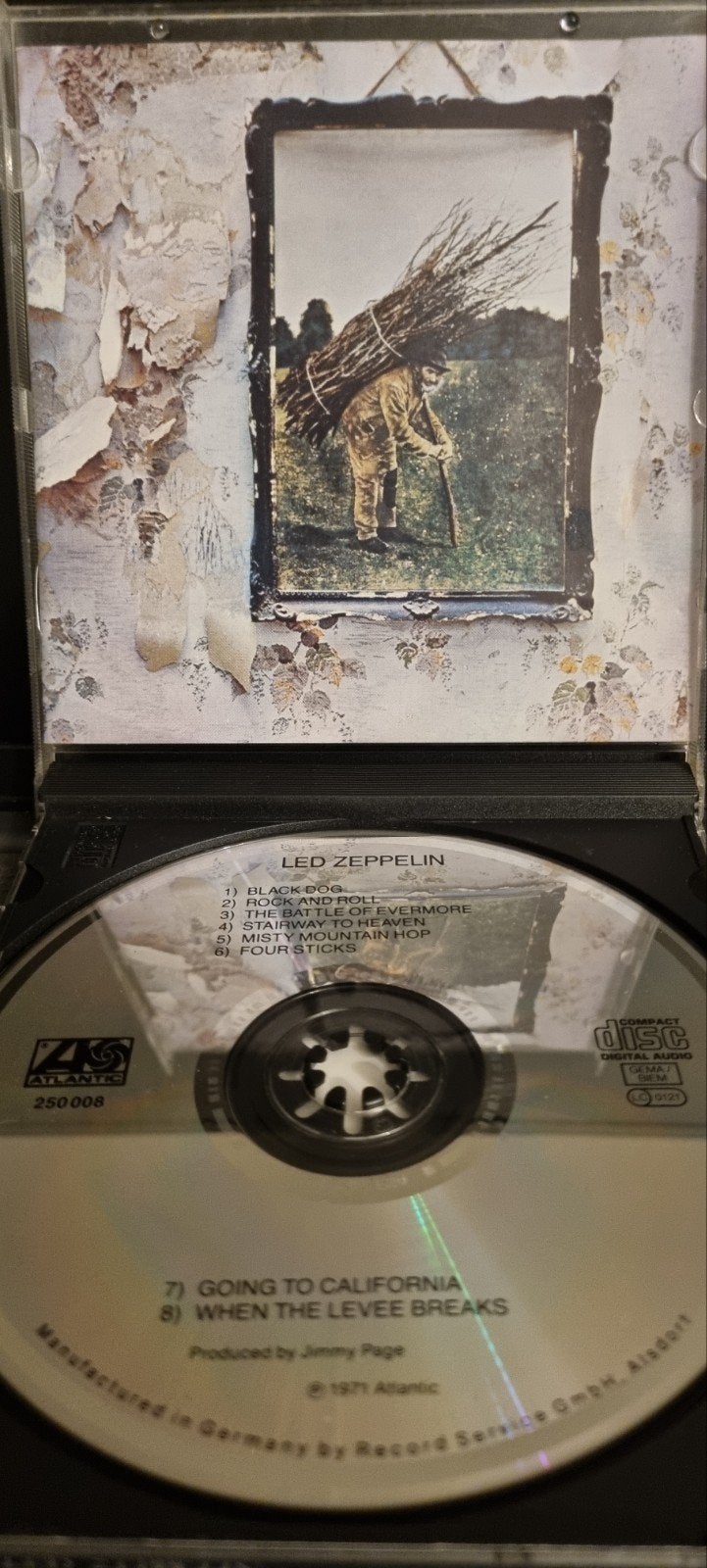 Led Zeppelin - Led Zeppelin IV CD (1971), Ophalen of Verzenden, Gebruikt, Album, Inclusief doosje