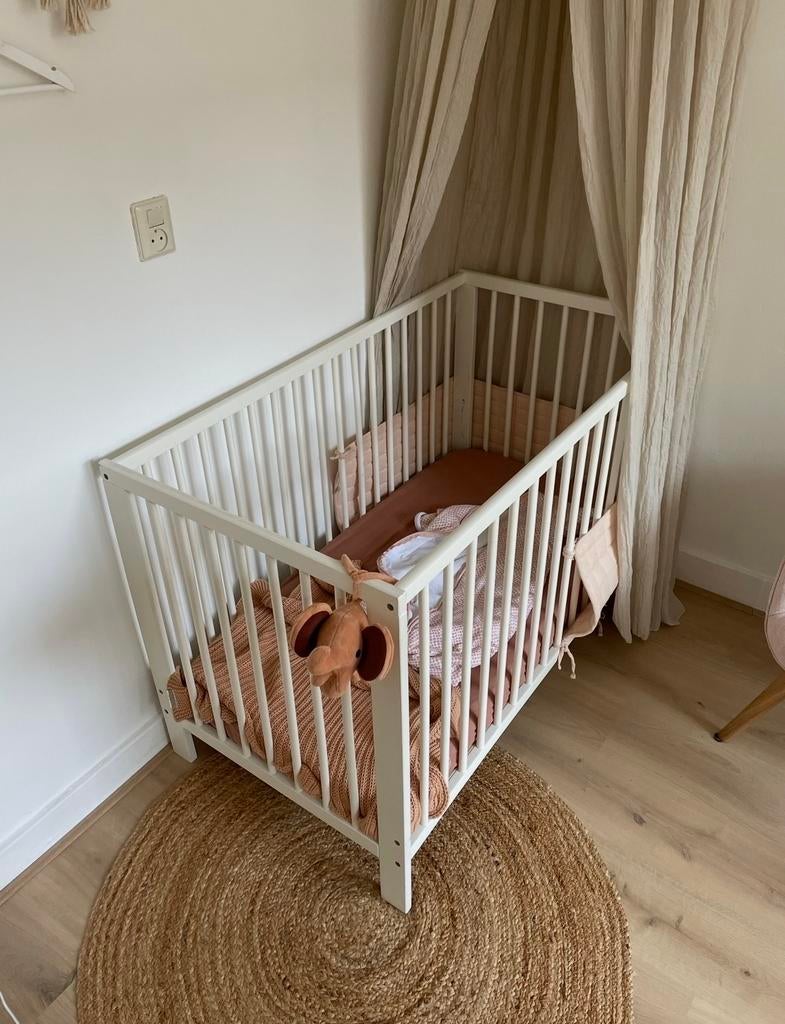 Ikea Gulliver Ledikant Babybedje 60x120 - Zo goed als nieuw, Ophalen, Zo goed als nieuw, Ledikant