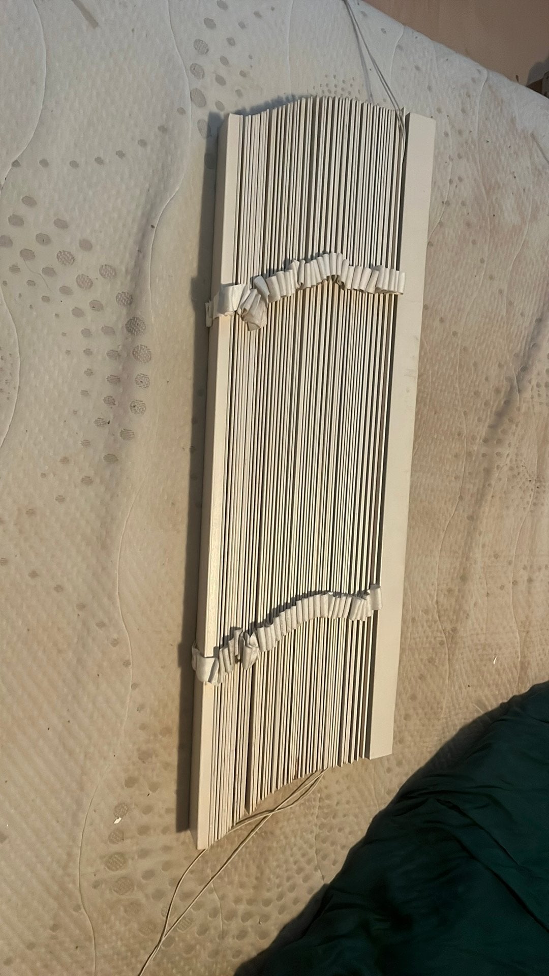 Houten jaloezieën, Ophalen, Gebruikt