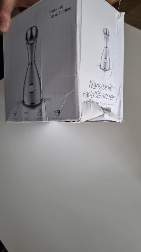 Nano Ionische Gezichtsreiniger - Facial Steamer, Ophalen of Verzenden, Nieuw, Gehele gezicht, Reiniging