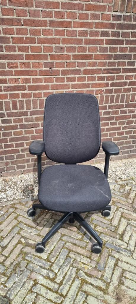 Bureaustoel, Huis en Inrichting, Ophalen, Gebruikt, Zwart, Bureaustoel