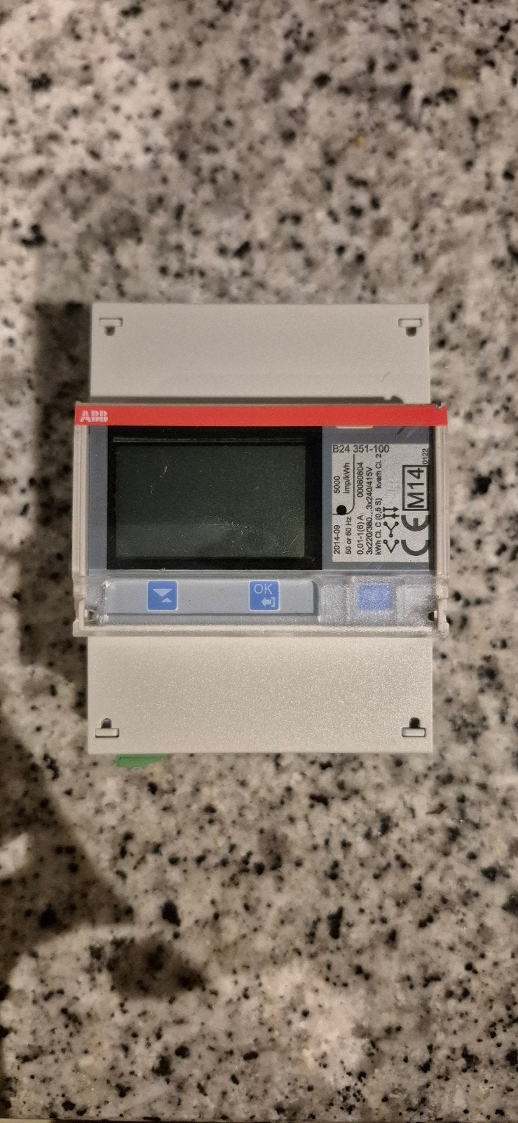 b24 kilowattuurmeter, Ophalen of Verzenden, Gebruikt, ABB, Overige typen