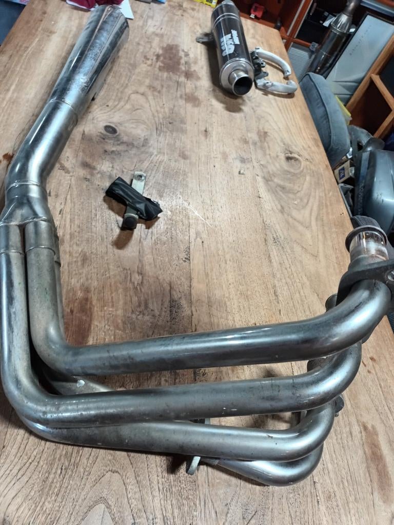 Suzuki GSX750E/ES ca 1986 4 in 1 uitlaat Jama, Ophalen