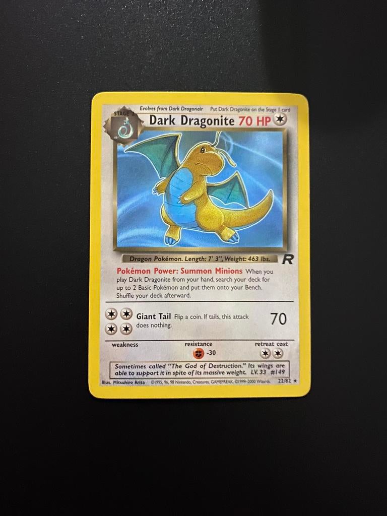 Dark Dragonite 22/82, Ophalen