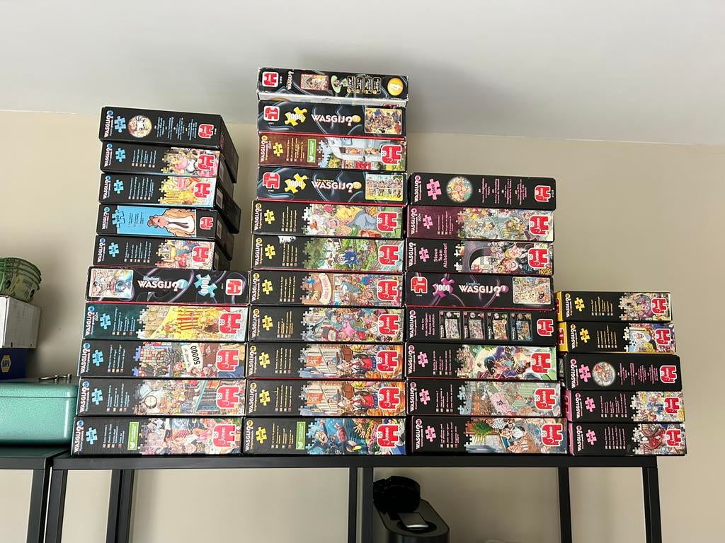 Heel veel Wasgij puzzels te koop/ evt ruilen, Hobby en Vrije tijd, Denksport en Puzzels, Ophalen of Verzenden, 500 t/m 1500 stukjes