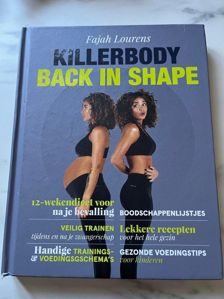 Fajah Lourens Killerbody Back in Shape, Boeken, Ophalen of Verzenden, Gelezen, Zwangerschap en Bevalling