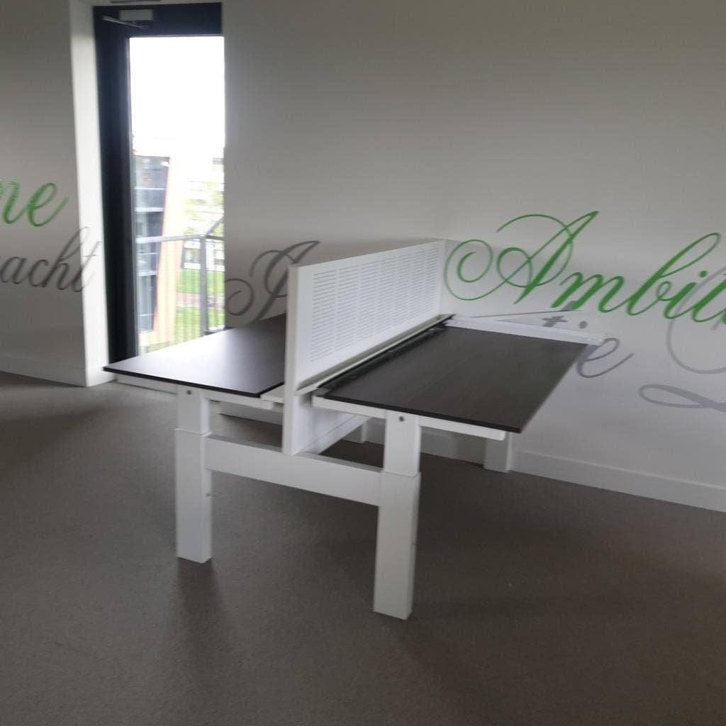 mooie VOORTMAN duobureau 's met evt kast bladmaat 160x80 cm