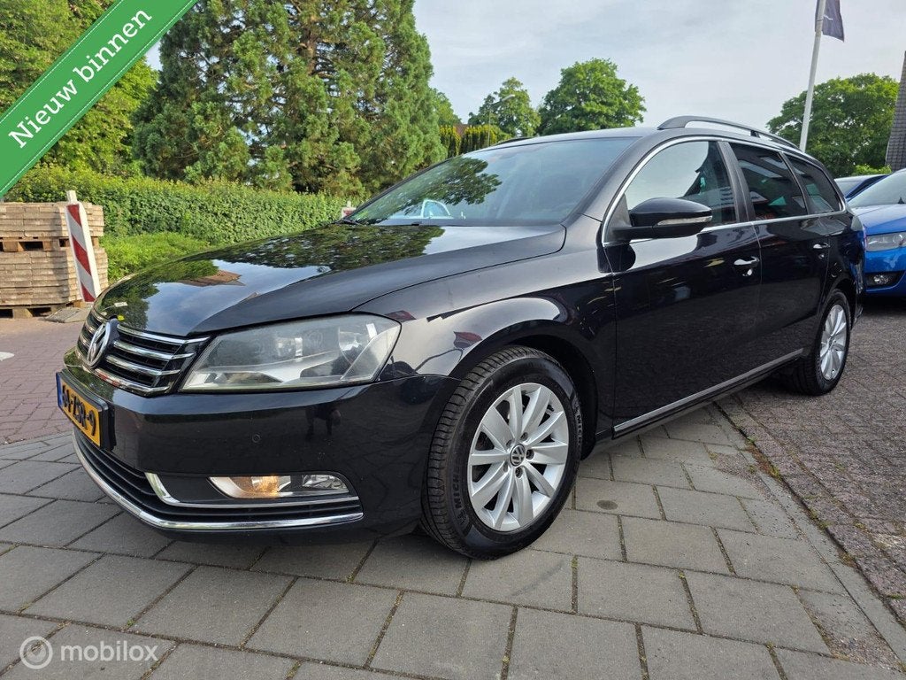 Volkswagen Passat 2.0 TDI DSG Automaat Comfortline BlueMotio, Auto's, Volkswagen, Euro 5, 4 cilinders, Zwart, Diesel