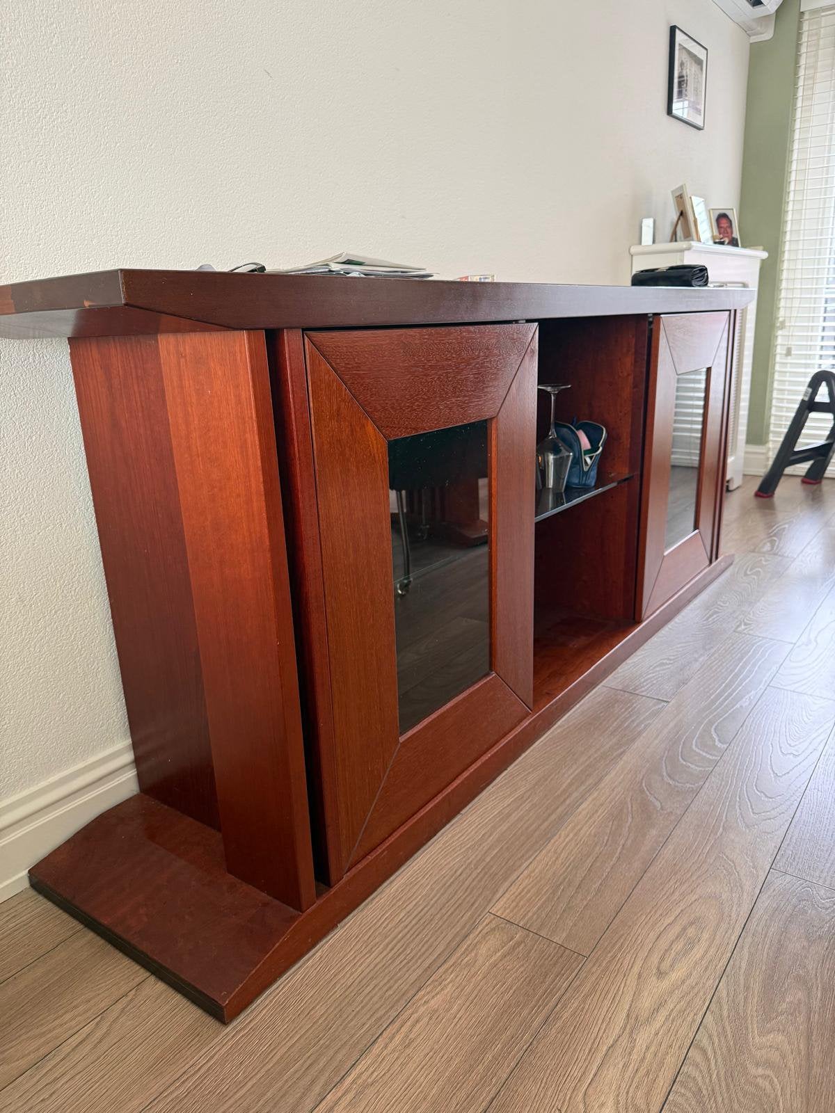 Woonkamer set  Jatoba - dressoir/eet-en salontafel, Ophalen, Gebruikt, Klassiek, 6 tot 8 stoelen