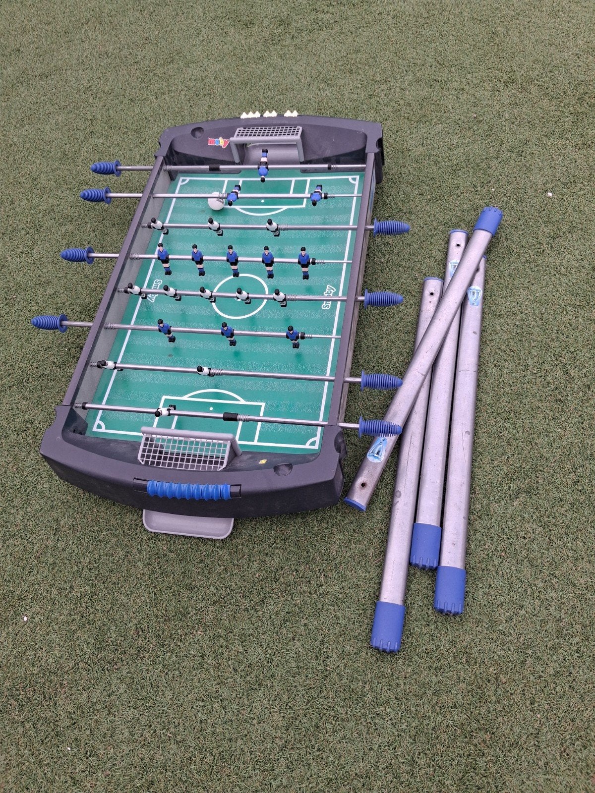 smoby Tafelvoetbalspel met afneembare poten, Ophalen of Verzenden, Gebruikt