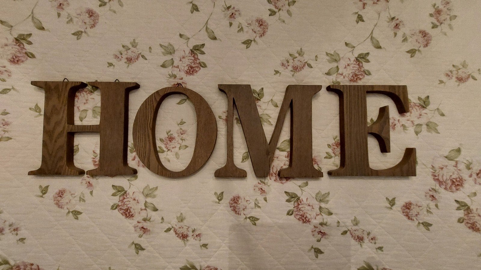 Deco letters "HOME", Ophalen of Verzenden, Zo goed als nieuw, Hout