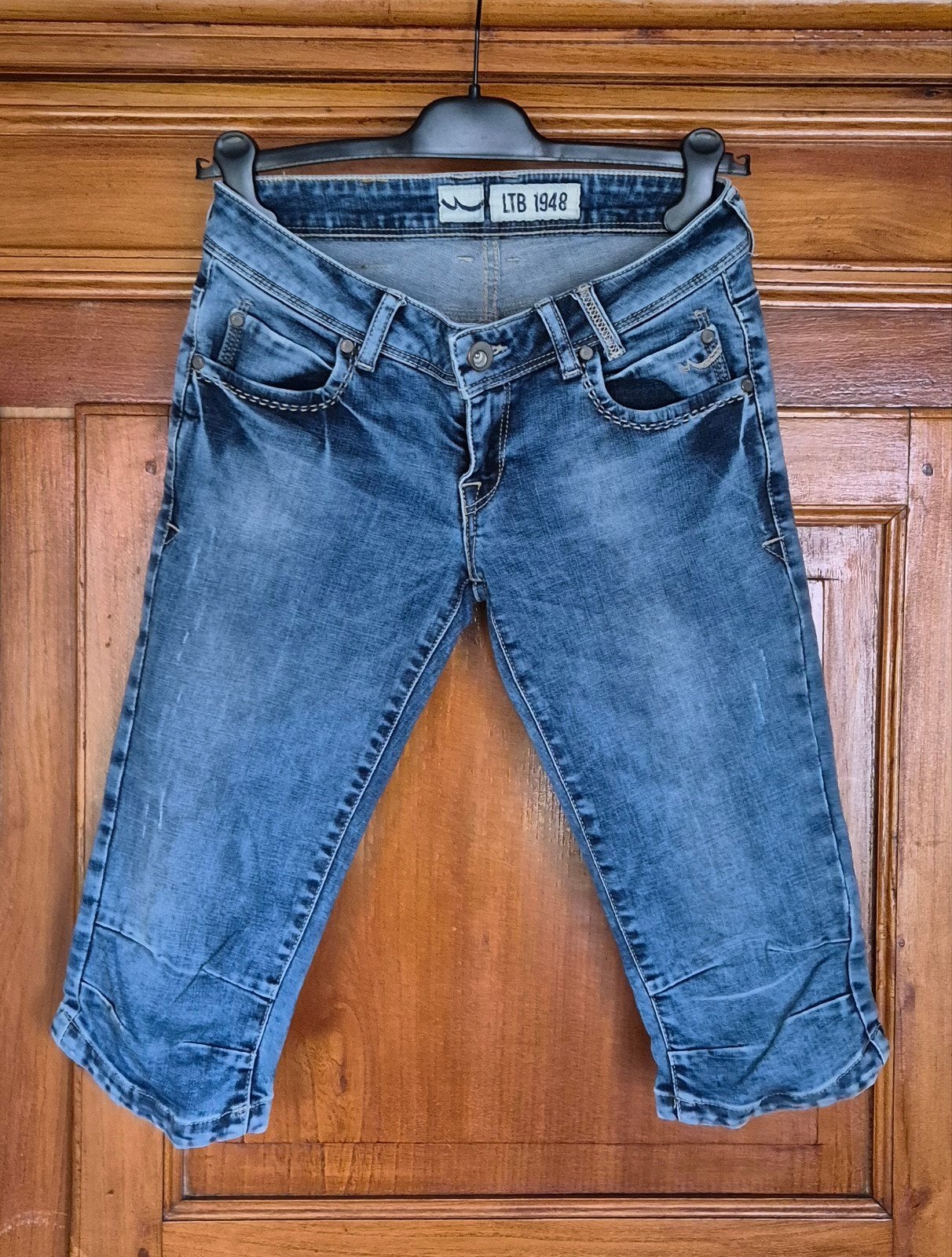 LTB Capri Jeans Maat 27, Blauw, Ophalen of Verzenden, Maat 34 (XS) of kleiner, Gedragen