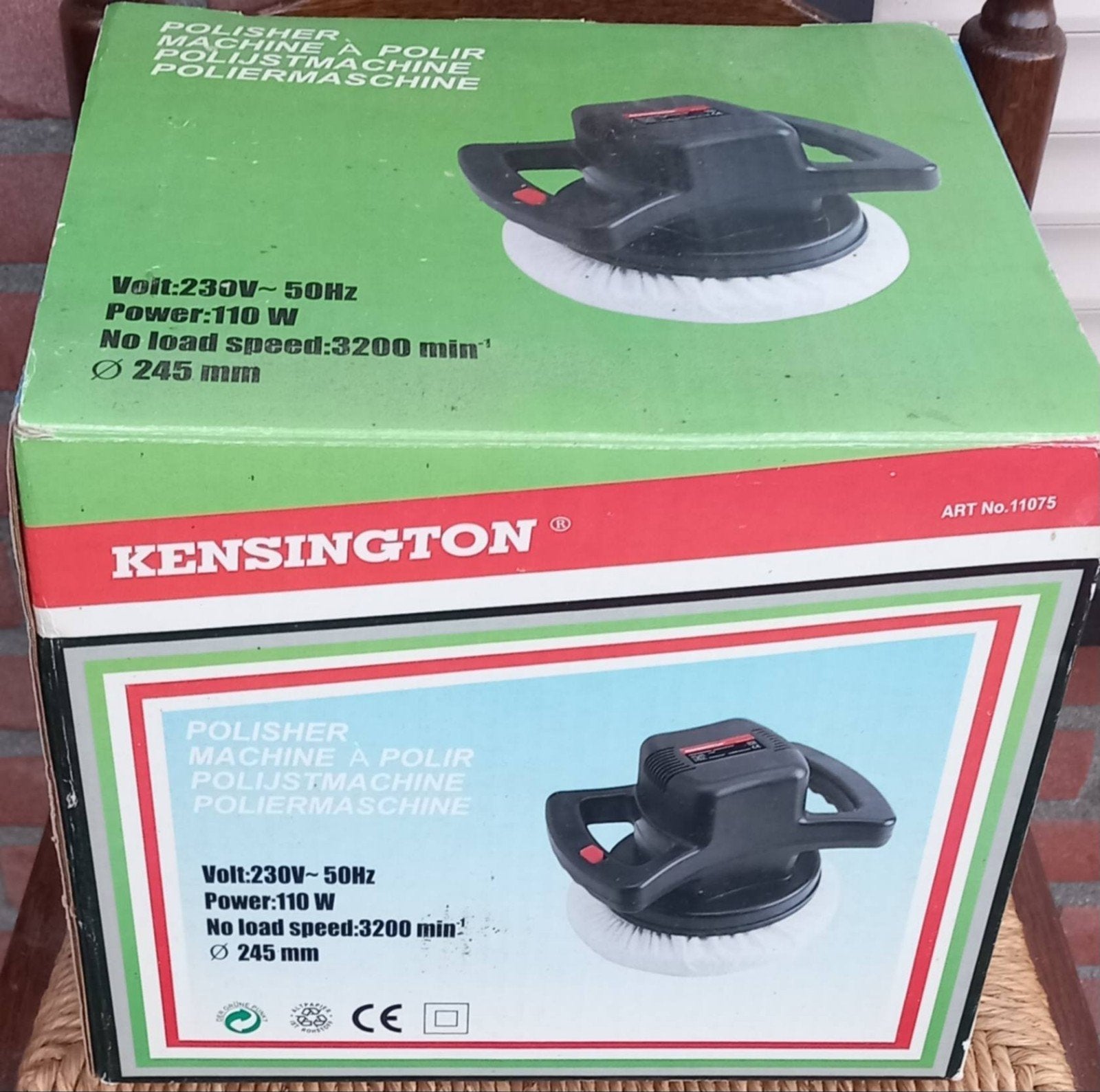 Kensington Polijstmachine 110W - Zo goed als nieuw, Doe-het-zelf en Verbouw, Ophalen, Zo goed als nieuw, Minder dan 700 watt, Overige typen