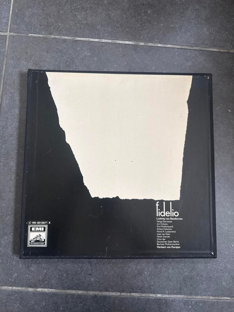 Beethoven - Fidelio (EMI Angel Records Boxset), Gebruikt, Opera of Operette, Ophalen of Verzenden, Romantiek